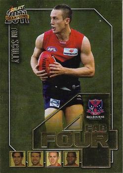 2011 Select AFL Champions - Fab Four Gold #FFG39 Tom Scully Front